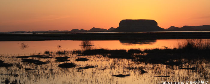 fatrus island sunset